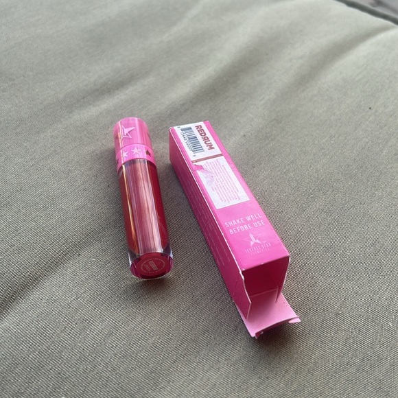 Jeffree Star Cosmetics REDRUM Velour Liquid Lipstick Matte Red NEW Full Size - Picture 11 of 13